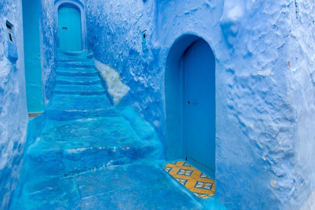 Blue, Aqua, Majorelle blue, Freezing, Azure, Stairs, Arch, Turquoise, Paint, Snow, 