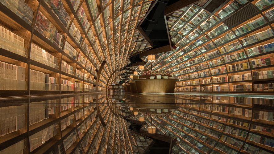 Deze Chinese boekenwinkel is van elke boekenwurm
