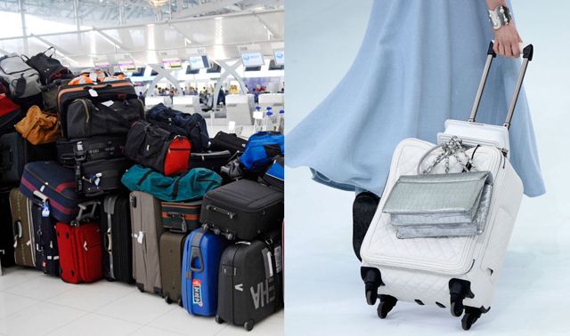 Product, Travel, Luggage and bags, Baggage, Rolling, Linens, Musical instrument accessory, Silver, Plastic, Suitcase, 