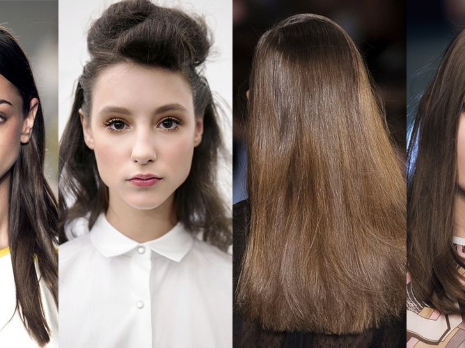 Hijgend naar voren gebracht tieners Try this @ home - de haarkleur van nu: donker brunette