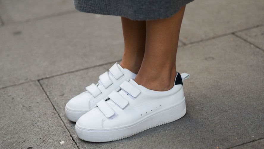 Sjah Uitdaging Hoe Shop 5x witte sneakers met klittenband