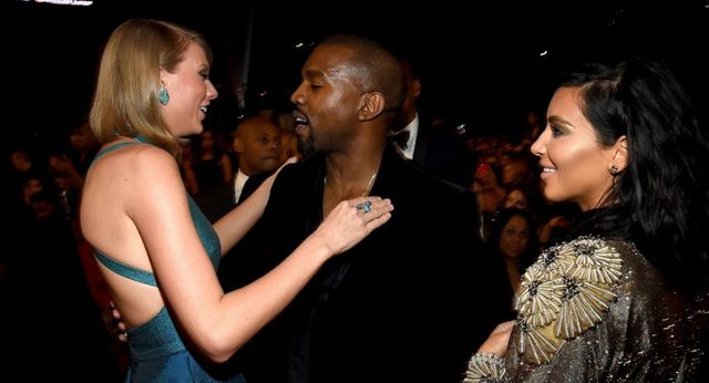 Kim-Kardashian-heeft-zojuist-het-telefoongesprek-waarin-Taylor-Swift-Kanye-Wests-Famous-lyrics-goedkeurt-op-Snapchat-gezet