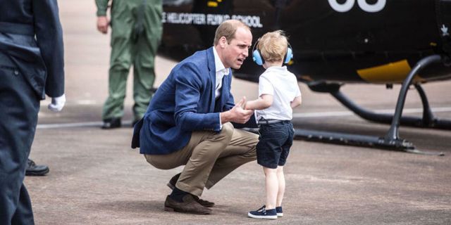 Prins William & zoontje prins George