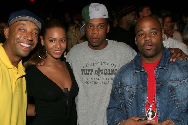 Russell Simmons, Beyonce Knowles, Jay Z & Damon Dash