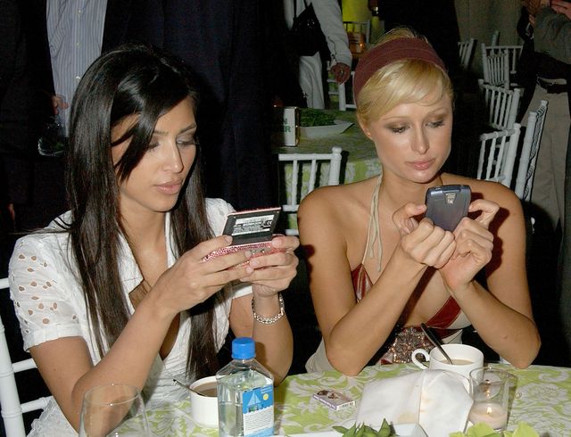 Kim Kardashian & Paris Hilton in 2006