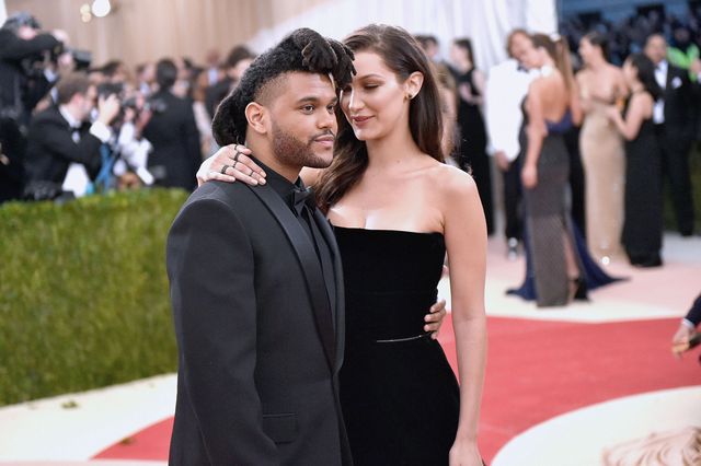 The Weeknd & Bella Hadid @ MET Gala 2016