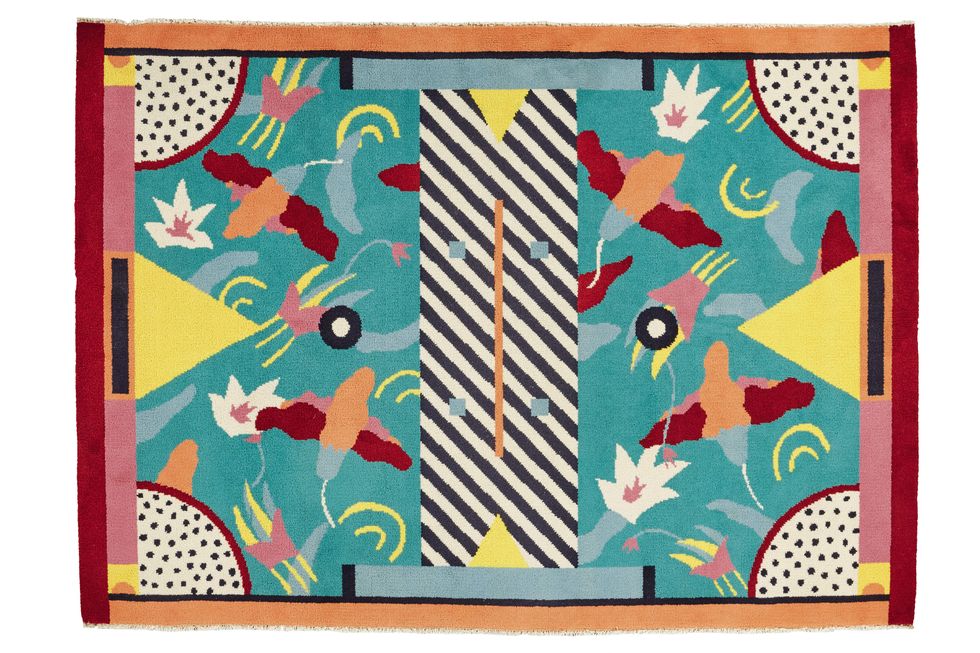 Riveria carpet Nathalie du Pasquier, David Bowie, design, collectie, veiling, verzameling