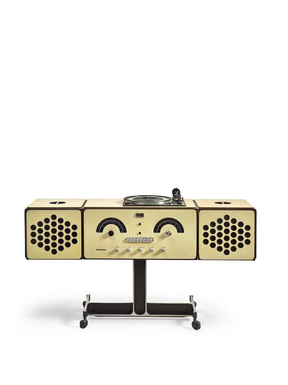 Brionvega Radiophonograph, model no RR 126 Pier Giacomo and Achille Castiglioni, David Bowie, design, verzameling
