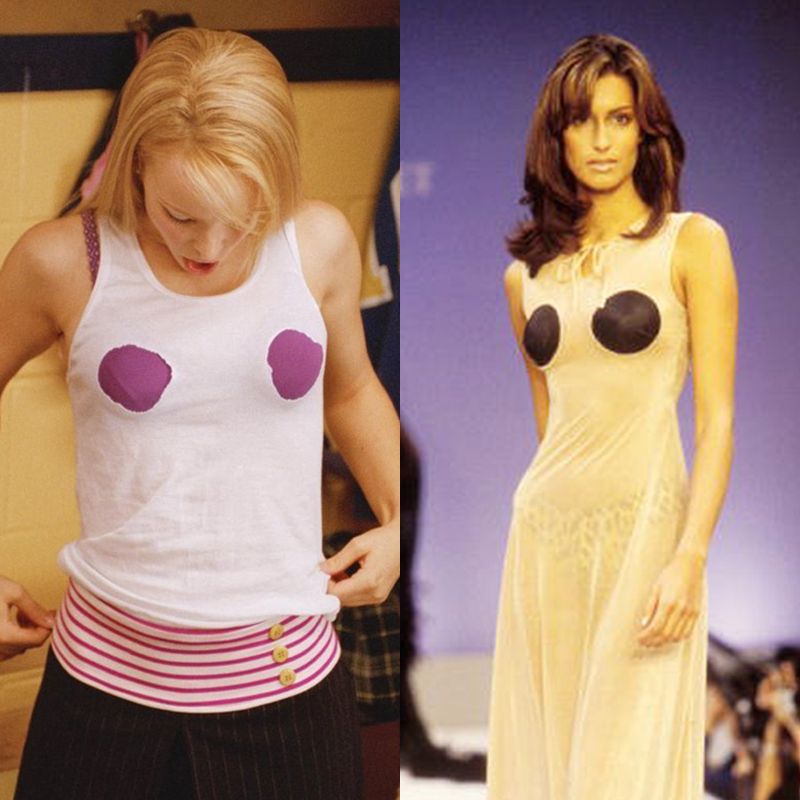 <p>Sorry Regina, maar Victoria's Secret was in 1997 toch echt eerder met je look.&nbsp;</p>