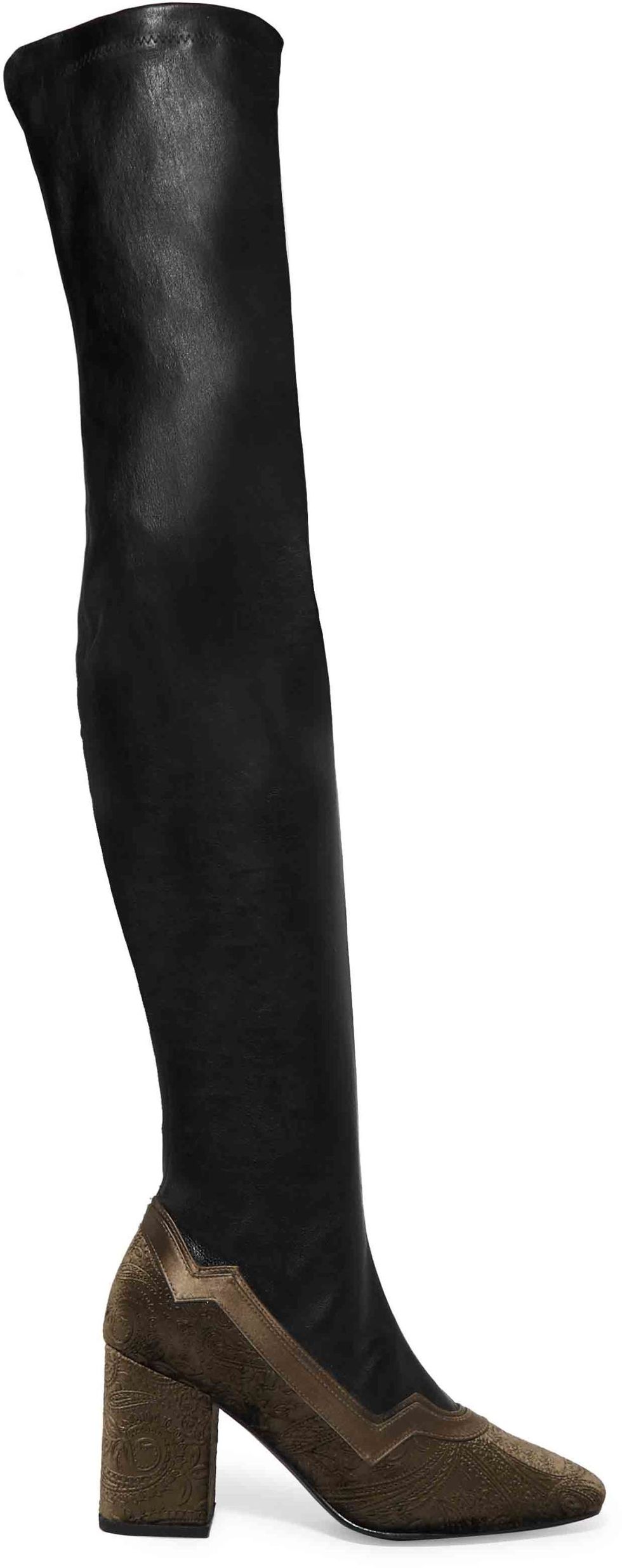 Human leg, Joint, Black, Costume accessory, Sock, Foot, Ankle, 