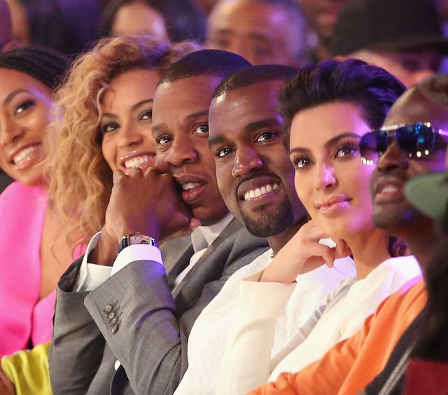 Beyoncé, Jay Z, Kanye West & Kim Kardashian
