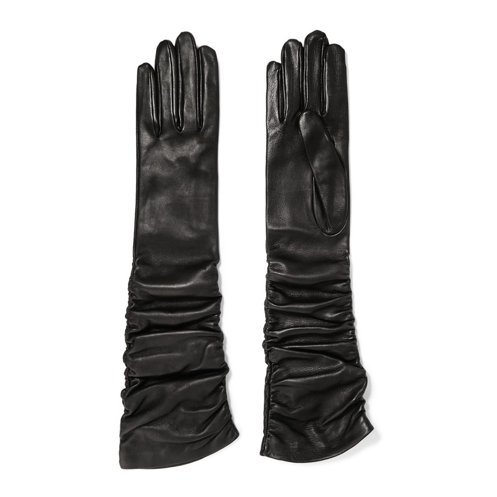 Finger, Personal protective equipment, Black, Safety glove, Black-and-white, Monochrome photography, Silver, Leather, 