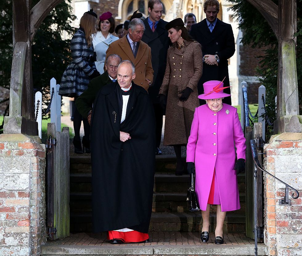 <p>The British Royal Family attends Christmas service at <a href="http://www.bbc.com/news/uk-35178545" target="_blank" data-tracking-id="recirc-text-link">St. Mary Magdalene Church</a>, which is located near Sandringham House, where the celebrate the holidays. </p>