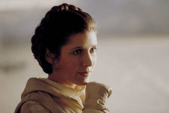 Carrie Fisher als Princess Leia in Star Wars