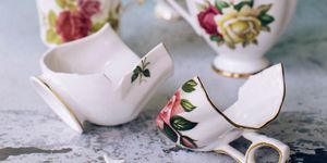 Cup, Teacup, Porcelain, Tableware, Drinkware, Coffee cup, Serveware, Cup, Wedding favors, Plant, 