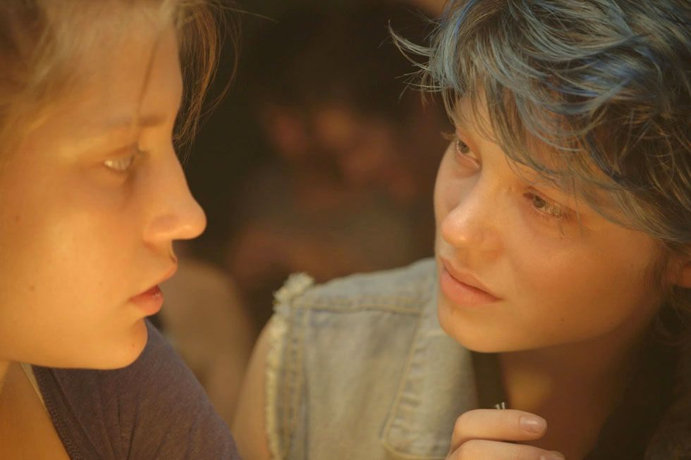 <p>Settle in for Abdellatif Kechiche's Palme d'Or-winning love story; it clocks in at about, oh, three hours. With subtitles. An erotic epic involving a high schooler (Adèle Exarchopoulos) and the blue-haired key (Lea Seydoux) to her sexual awakening, this one's a poignant ode to young love anyone can relate to.</p>