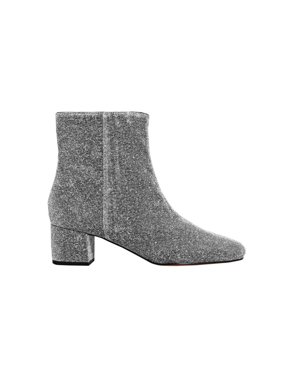 Boot, Sock, Grey, Silver, Woolen, 