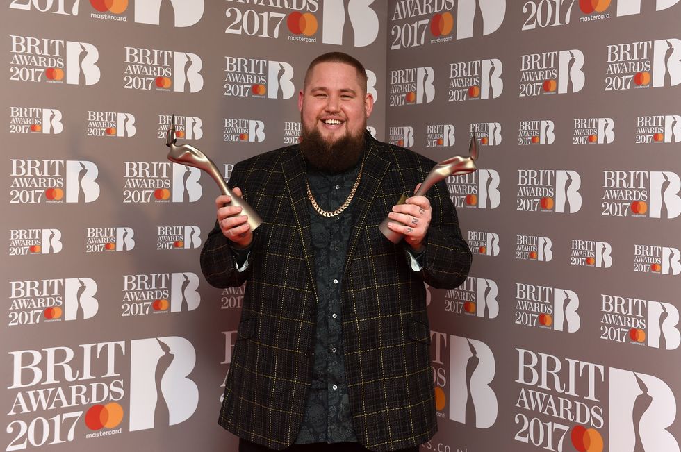 Rory Graham a.k.a. Rag'n'Bone Man @ Brit Awards 2017