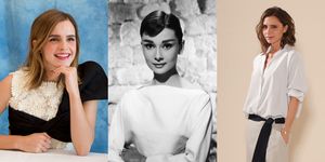 Emma Watson, Audrey Hepburn & Victoria Beckham