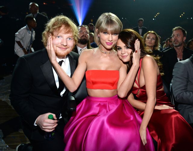 Ed Sheeran, Taylor Swift & Selena Gomez