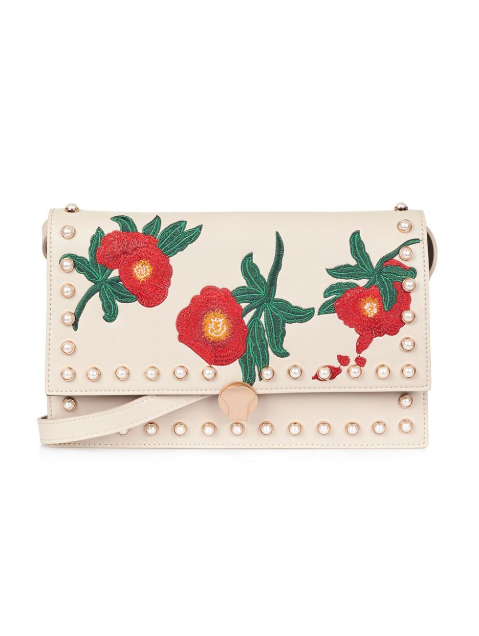 Wallet, Rectangle, Strawberry, Fashion accessory, Coin purse, Plant, Strawberries, Fruit, Beige, 