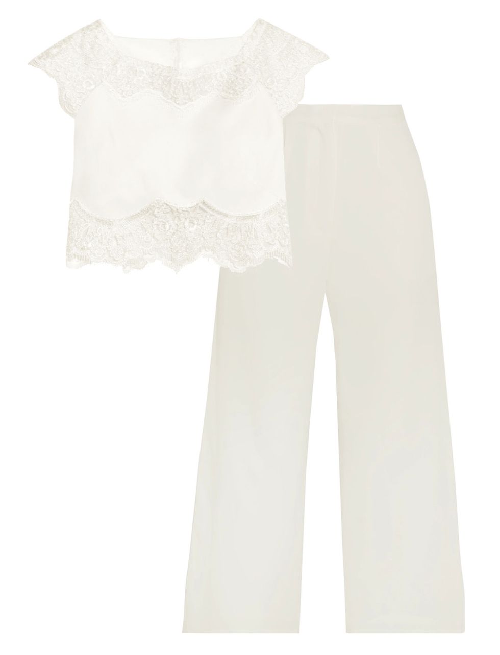 White, Clothing, Product, Sleeve, Lace, Trousers, Beige, Blouse, Baby & toddler clothing, Leggings, 