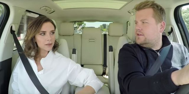 Victoria Beckham is James Cordens nieuwste Carpool Karaoke-gast