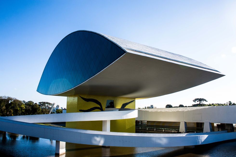 Oscar Niemeyer Museum - Curitiba, Brazilië