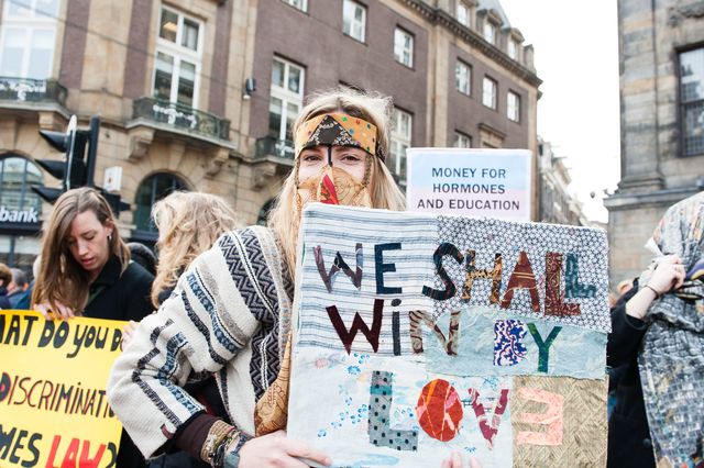 Womens March, Amsterdam