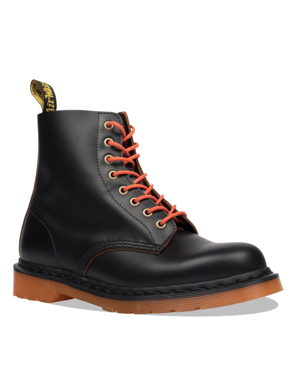 Footwear, Shoe, Boot, Work boots, Brown, Orange, Hiking boot, Steel-toe boot, Leather, Outdoor shoe, 