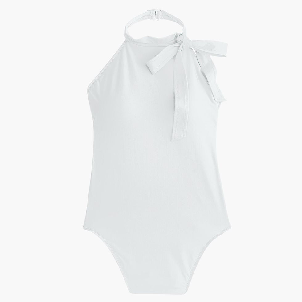 White, Clothing, Product, Swimwear, One-piece swimsuit, Monokini, Maillot, Dress, Bikini, Baby & toddler clothing, 