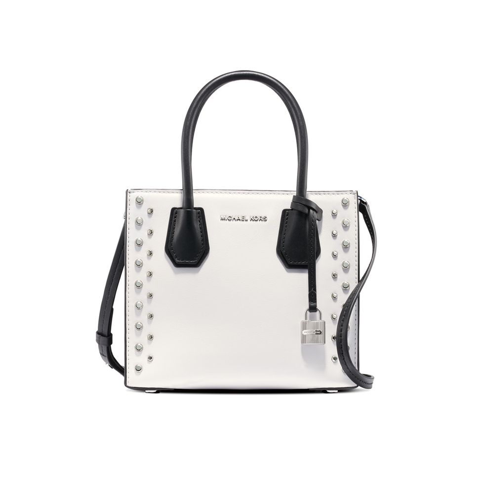 Product, Style, Bag, Black-and-white, Monochrome, Monochrome photography, Shoulder bag, Silver, Leather, Strap, 