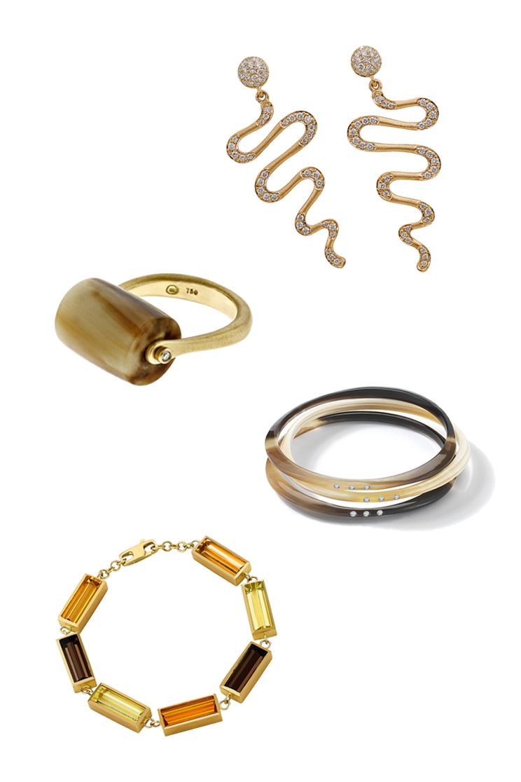 Yellow, Jewellery, Fashion accessory, Metal, Amber, Fashion, Brass, Body jewelry, Earrings, Material property, 