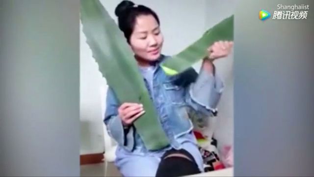 Zhang, Vlogger accidentally poisons herself on livestream