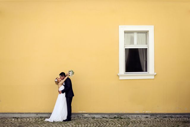 Photograph, Yellow, Bride, Red, Dress, Gown, Snapshot, Photographer, Ceremony, Wedding, 