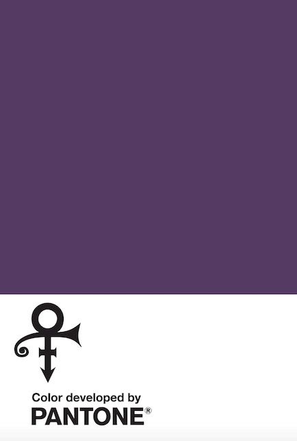 Pantone brengt eerbetoon aan Prince met eigen kleur