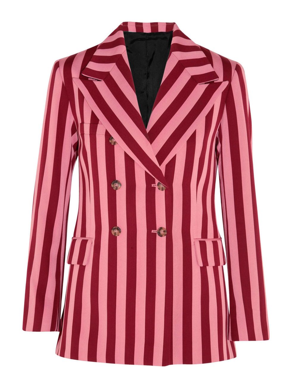 Collar, Sleeve, Textile, Outerwear, Red, Coat, Pattern, Pink, Magenta, Dress shirt, 