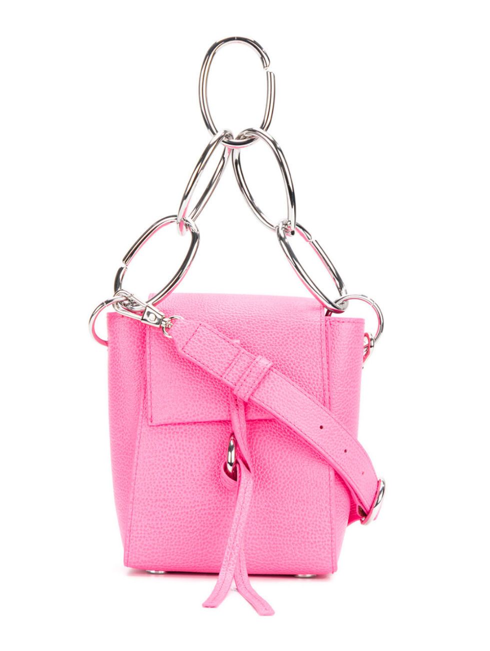 Handbag, Bag, Pink, Shoulder bag, Fashion accessory, Leather, Magenta, Satchel, Material property, Strap, 