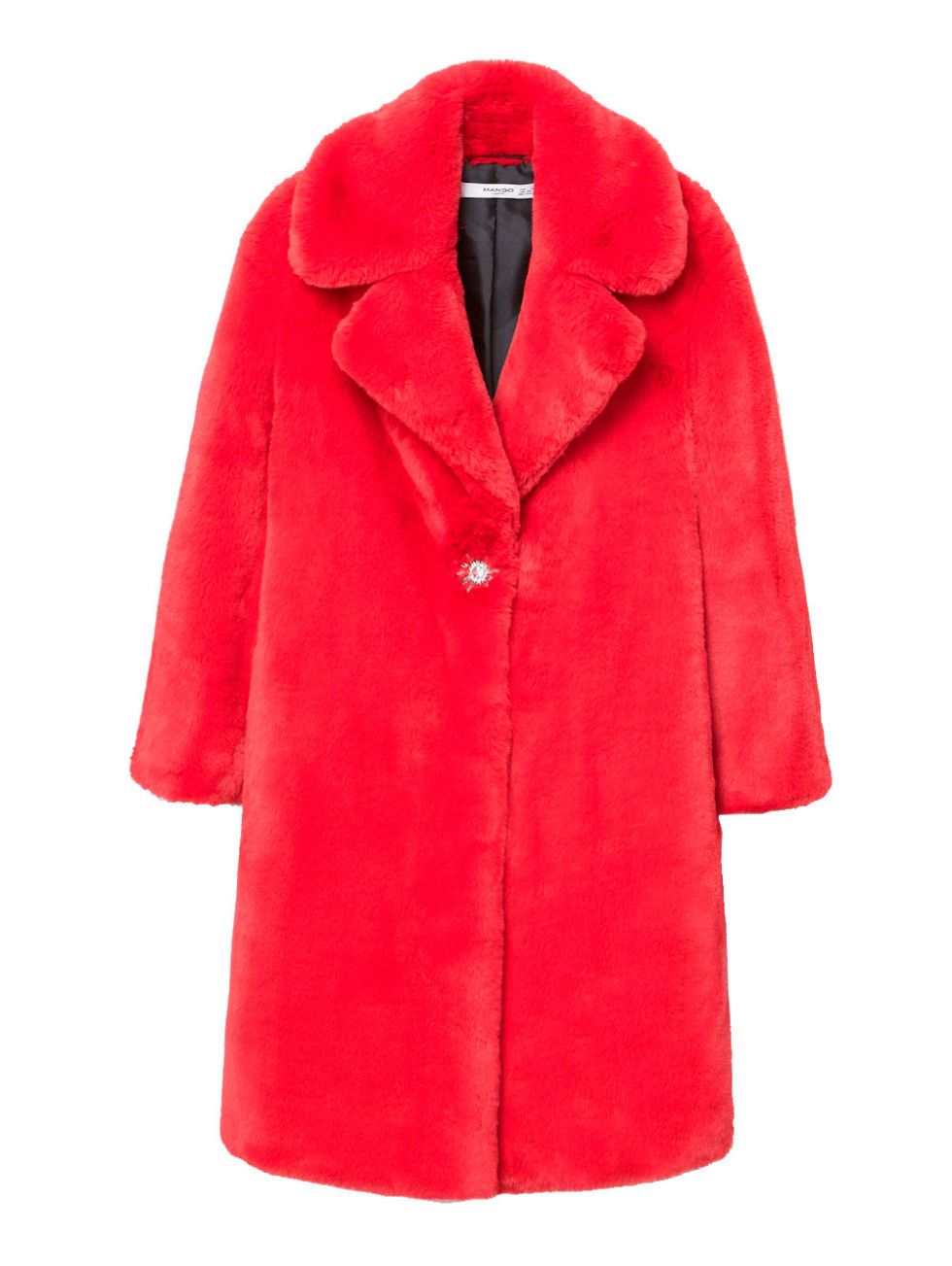 Clothing, Outerwear, Coat, Red, Fur, Sleeve, Fur clothing, Overcoat, Collar, Textile, 