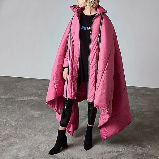 Clothing, Outerwear, Pink, Mantle, Magenta, Costume, Cloak, Cape, Hood, Overcoat, 