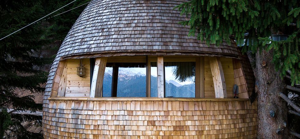 Roof, House, Wall, Building, Cottage, Window, Architecture, Home, Wood, Tree, 