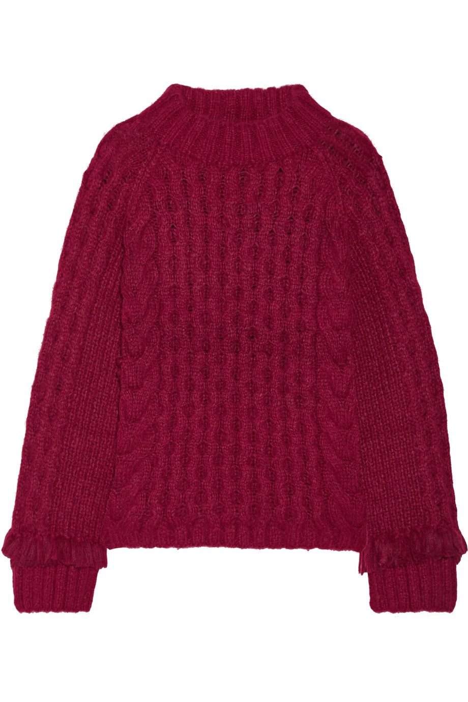 Clothing, Woolen, Outerwear, Red, Wool, Sleeve, Magenta, Sweater, 