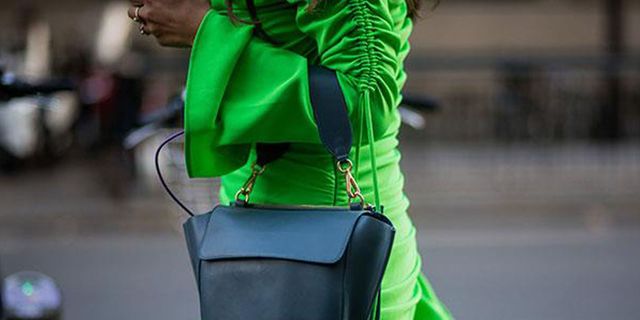 Green, Street fashion, Fashion, Yellow, Footwear, Jacket, Outerwear, Leather, Textile, Personal protective equipment, 