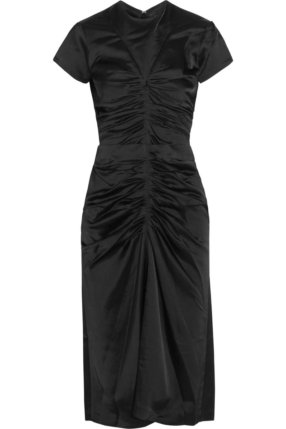 Clothing, Dress, Cocktail dress, Black, Day dress, Sleeve, Little black dress, Satin, Sheath dress, Formal wear, 