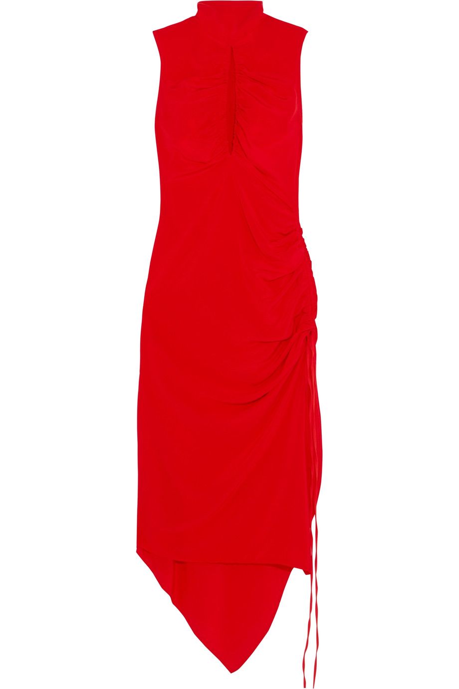 Dress, Clothing, Cocktail dress, Day dress, Red, One-piece garment, Formal wear, Strapless dress, Sheath dress, 