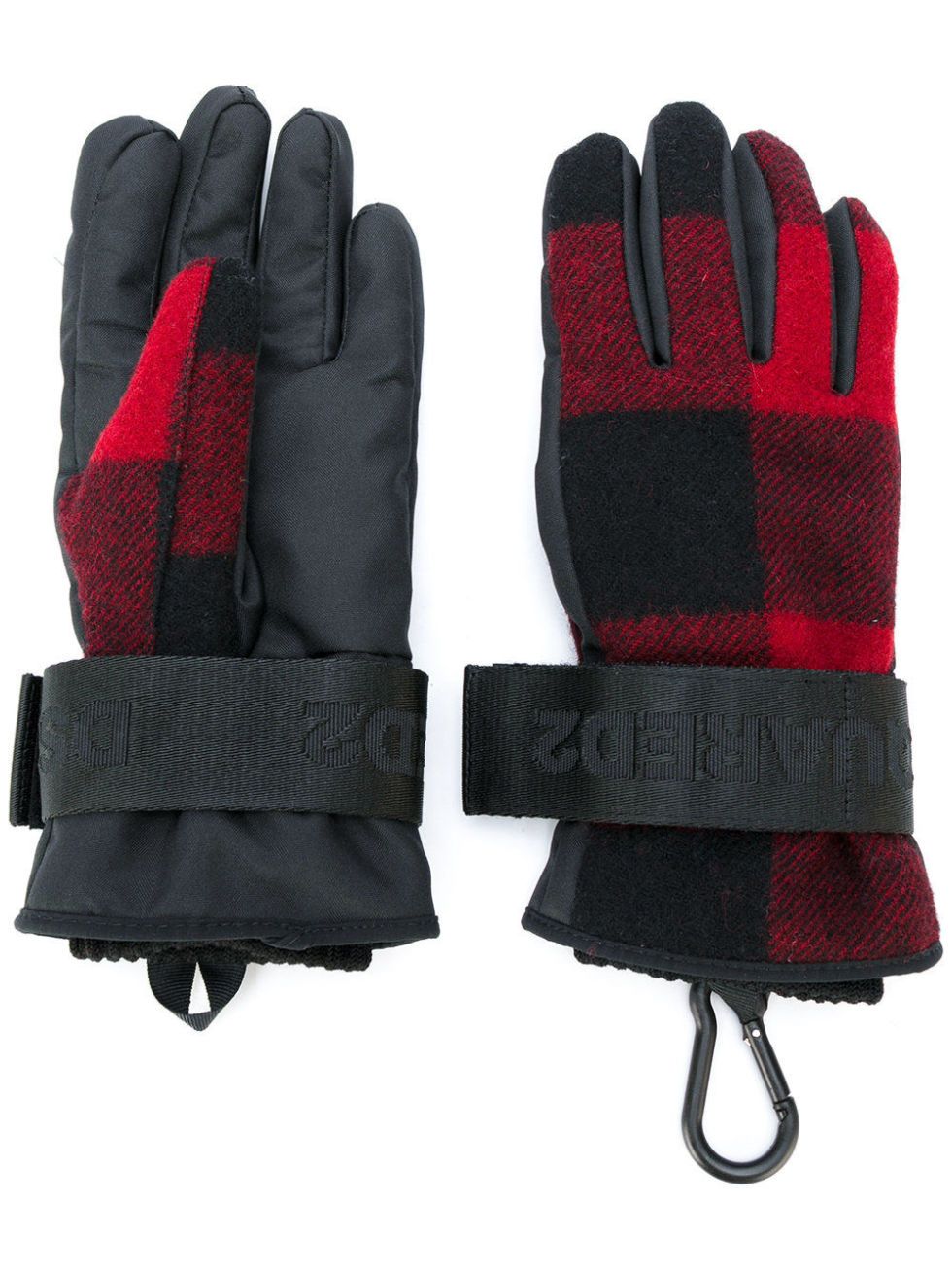 Glove, Personal protective equipment, Safety glove, Sports gear, Red, Bicycle glove, Fashion accessory, Hand, Fur, Wool, 