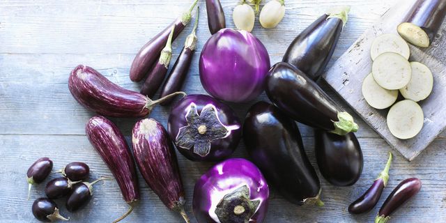 Eggplant, Purple, Vegetable, Food, Plant, Produce, 