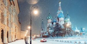 Snow, Winter, Landmark, Sky, Architecture, Freezing, City, Building, Night, Winter storm, 