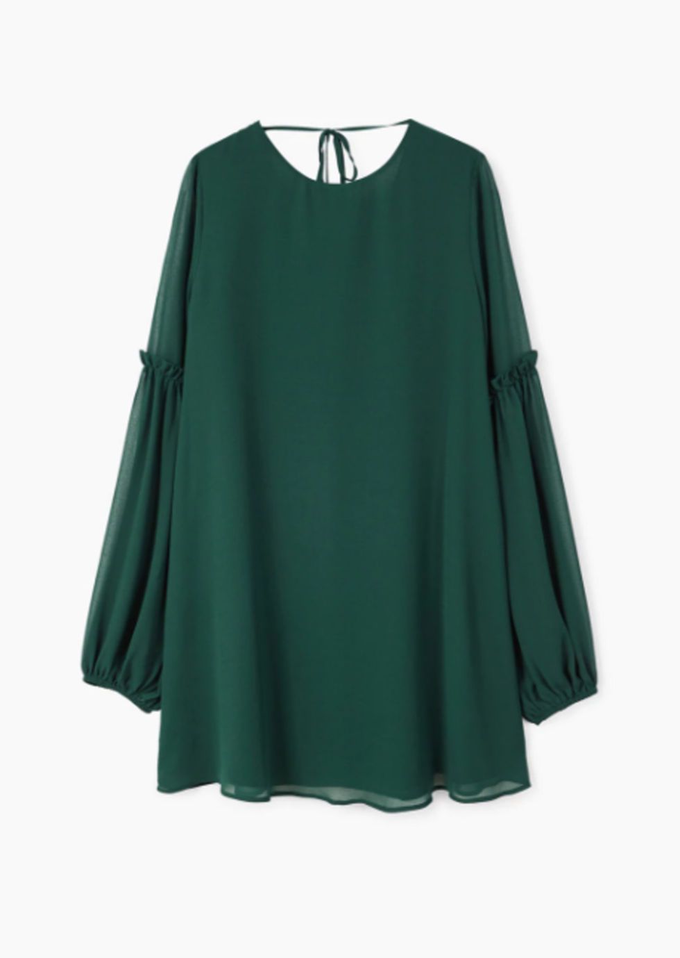 Clothing, Green, Sleeve, Blouse, Outerwear, Turquoise, Neck, Shoulder, Dress, Top, 