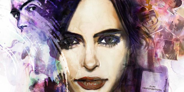 Face, Watercolor paint, Purple, Head, Violet, Art, Cheek, Illustration, Painting, Eye, 
